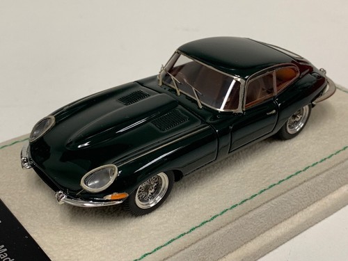 1/43 Tecnomodel Jaguar E-Type cupé 1966 British Racing verde T-MI17C A2028 - Imagen 1 de 12