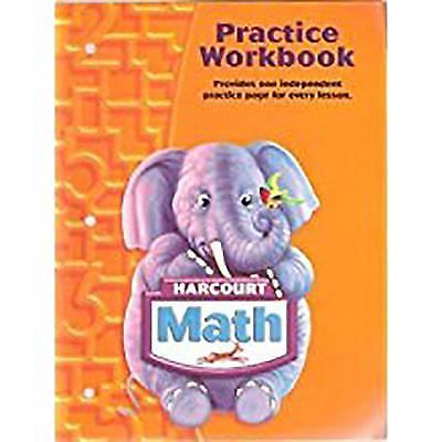 Practice Workbook Grade K (Harcourt Math)