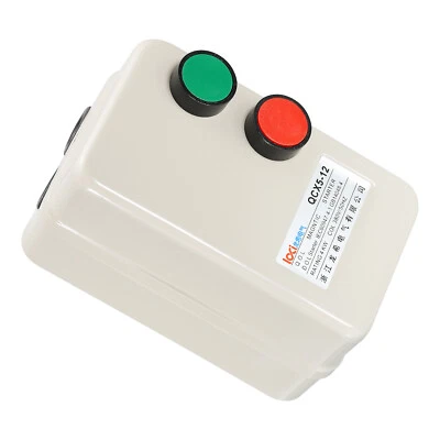 FIPUX 220V 240V 4KW Magnetic Electric Motor Starter Control Industrial Switches