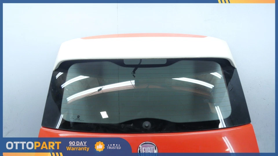 Fiat 500 Pop 2012-2019 tapa maletero trasero puerta trasera puerta levadiza conjunto puerta trasera OEM Foto 3 de 4