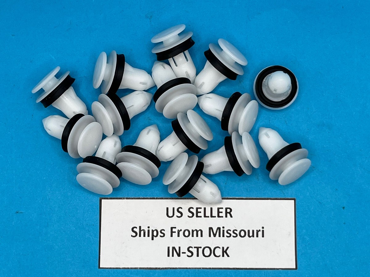 Pack of 15) Door Panel Retainer Clips w/Sealer for Chevy GMC