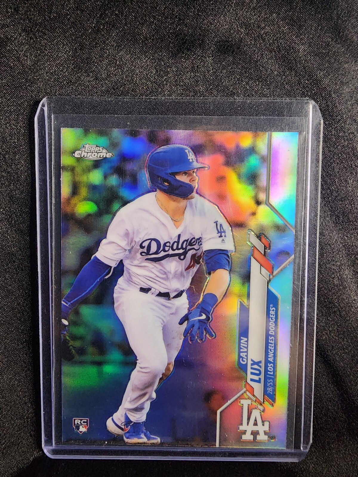2020 Topps Chrome #148 Gavin Lux RC Dodgers Rookie - Refractor