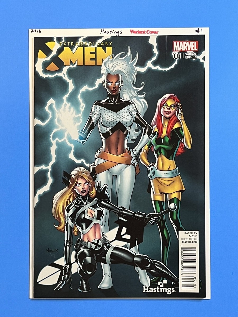 Extraordinary X-MEN #1 - Hastings Variant - Marvel 2016 Storm