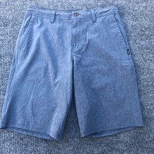O'Neill Reserve Heather 21" Hybrid Men's Shorts Grayish Blue 30x11"