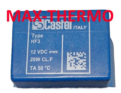  CASTEL  SOLENOID VALVE COIL HF3 9320/RD1 REPLACE HM3 12vdc castel 9120/rd1 20w 