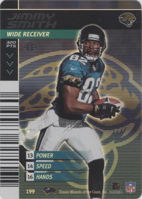 2001-02 NFL Showdown 1st Edition Jimmy Smith #199 - 1 of 2