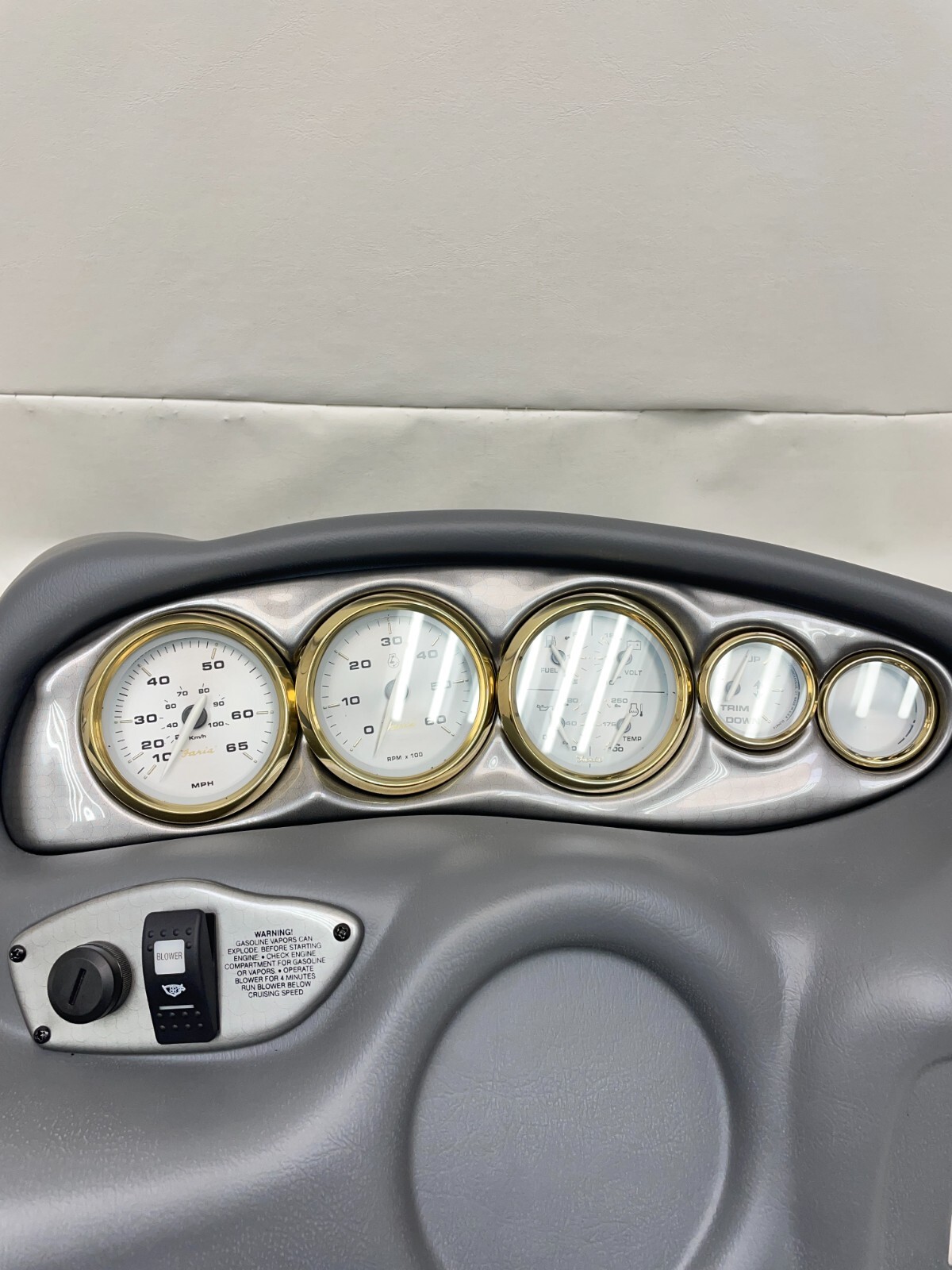 SEASWIRL 170/190 FISH AND SKI COMPLETE DASH PANEL 2264-1013 MARINE BOAT