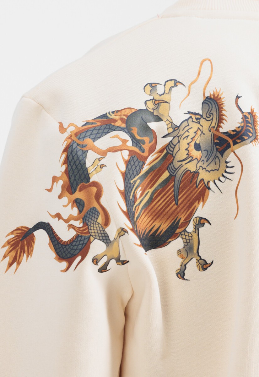 送料込★ALPHA INDUSTRIES★ Dragon Emb スウェットシャツ Alpha Industries Dragon EMB Sweatshirt - Jet Stream White | eBay