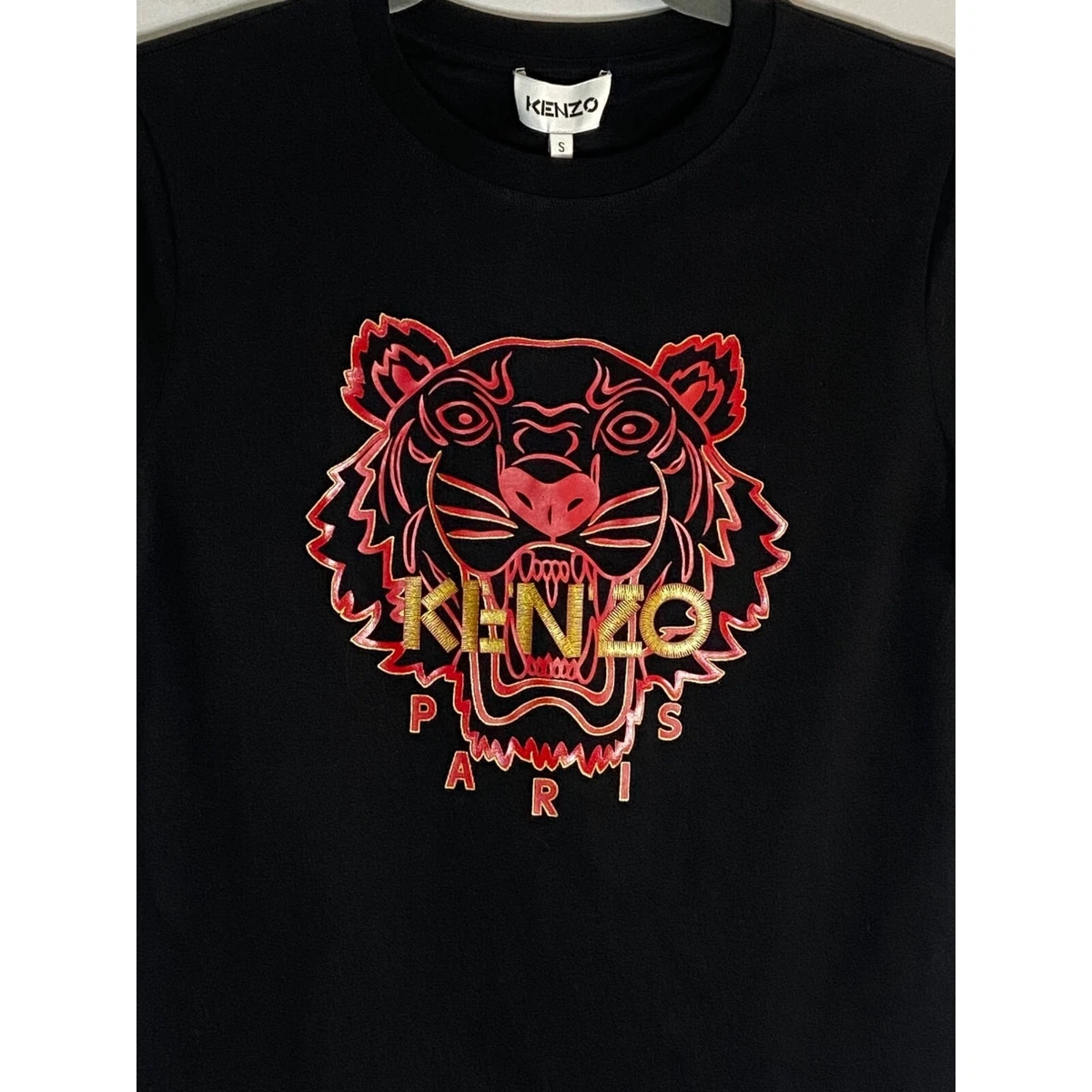 Kenzo red tiger t shirt sale