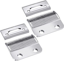 2 Sets Adjustable Hair Clipper Blades 2 Hole Trimmer Replacement Blades for Wahl