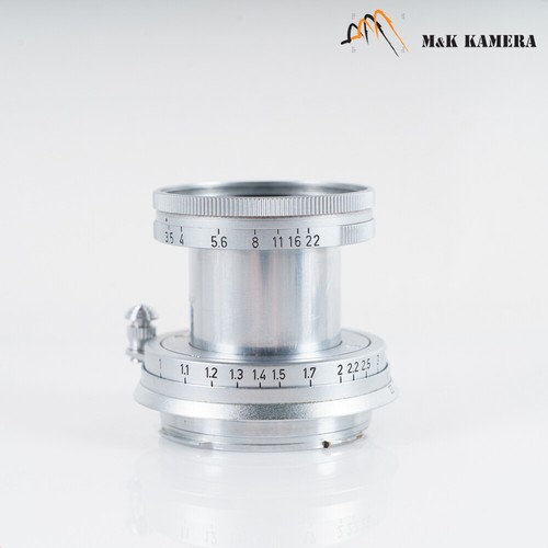 LEITZ Leica Elmar M 50mm/F3.5 E39 Silver Lens Yr.1956 Germany #23117 - Picture 3 of 10