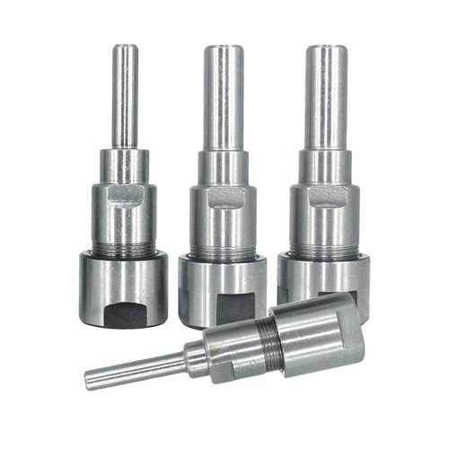 1/4-1/2'' Diameter Shank Router Collet Extension Chuck Holder Adapter 80*6.35mm - Picture 8 of 8