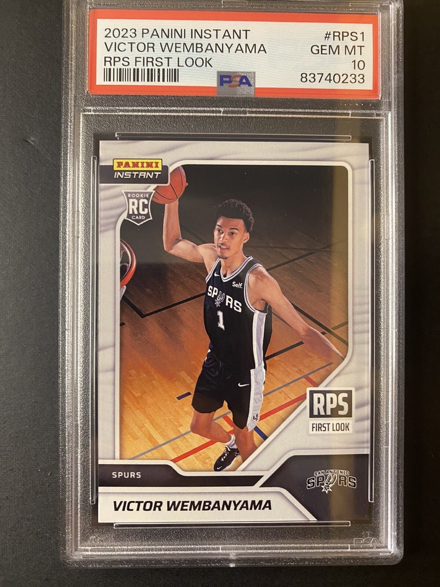 ??2023 Panini Instant RPS First Look #RPS1 Victor Wembanyama RC 