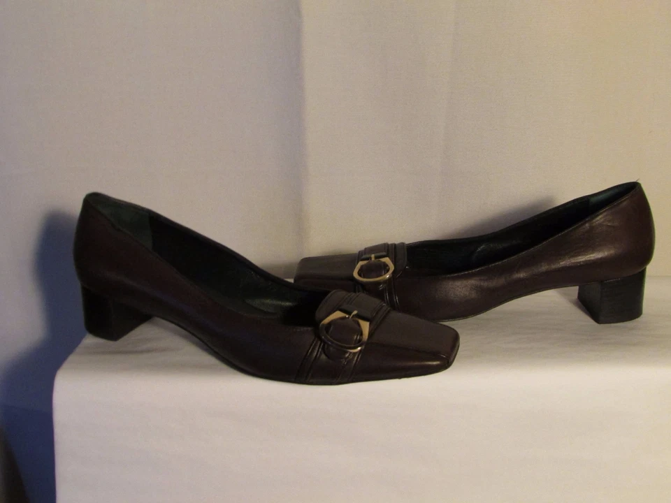 escarpins FRATELLI ROSSETTI cuir marron 39 - Immagine 3 di 4