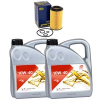 MotoröL Set MotoröL Febi SAE 10W-40 8 Liter + ÖLfilter FüR Mercedes Vito Bus