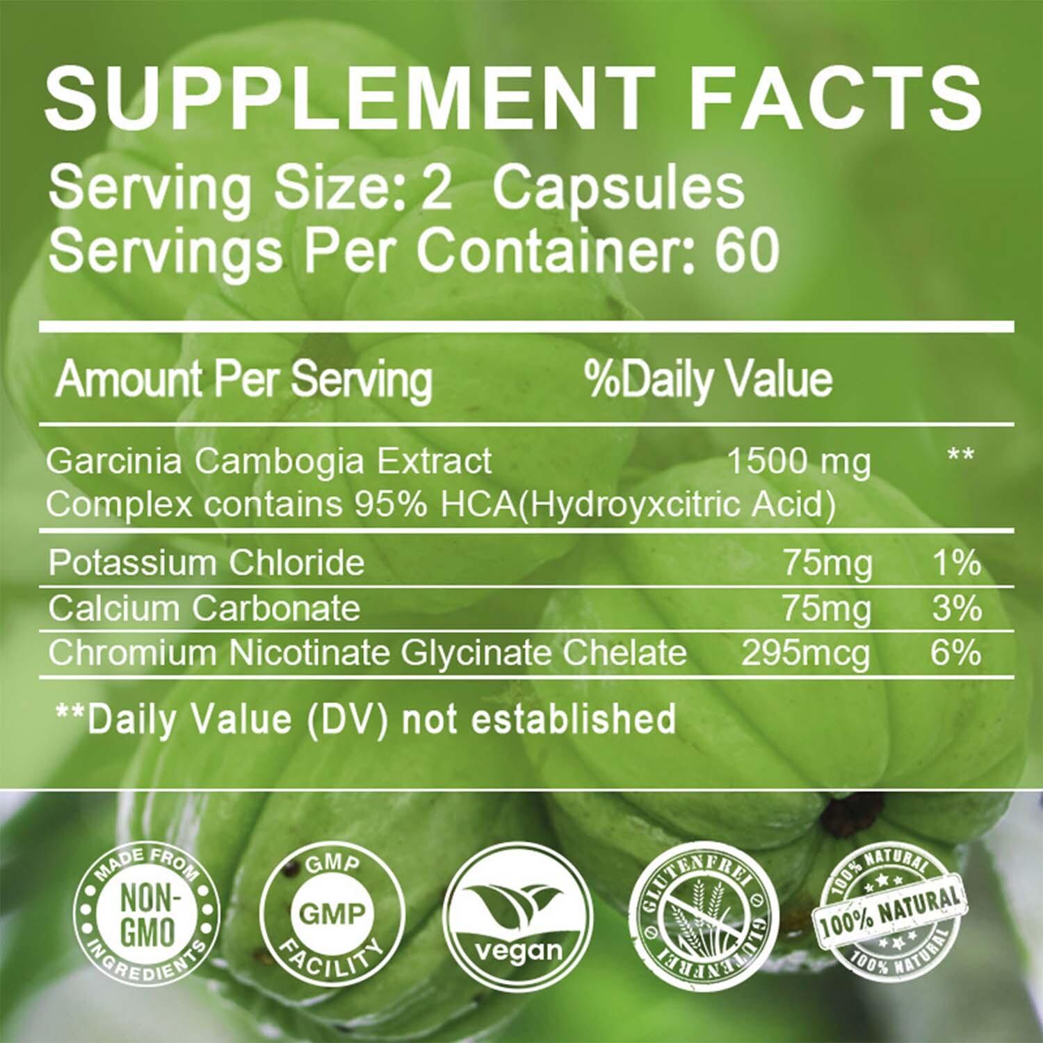 Garcinia Cambogia - Supporto per il metabolismo e la perdita di peso foto 2