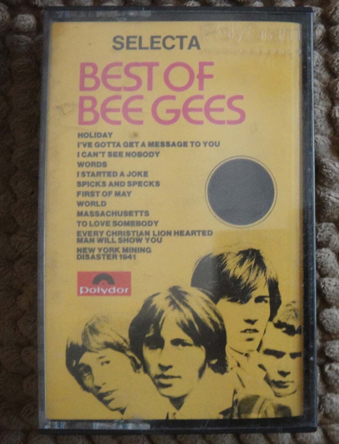 (1135) Malaysia Polydor Cassette Tape - BEST OF BEE GEES