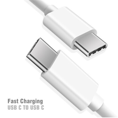 USB C to USB C Cable Fast Charger Cord for iPad Pro, iPad Air, iPhone 15 Pro Max