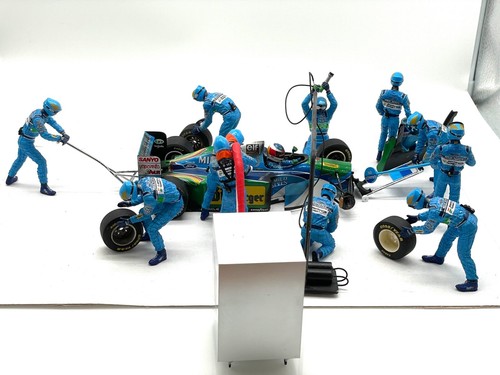 1:18 Schumacher Benetton B194 Pit Stop Diorama Umbau - Bild 14 von 21