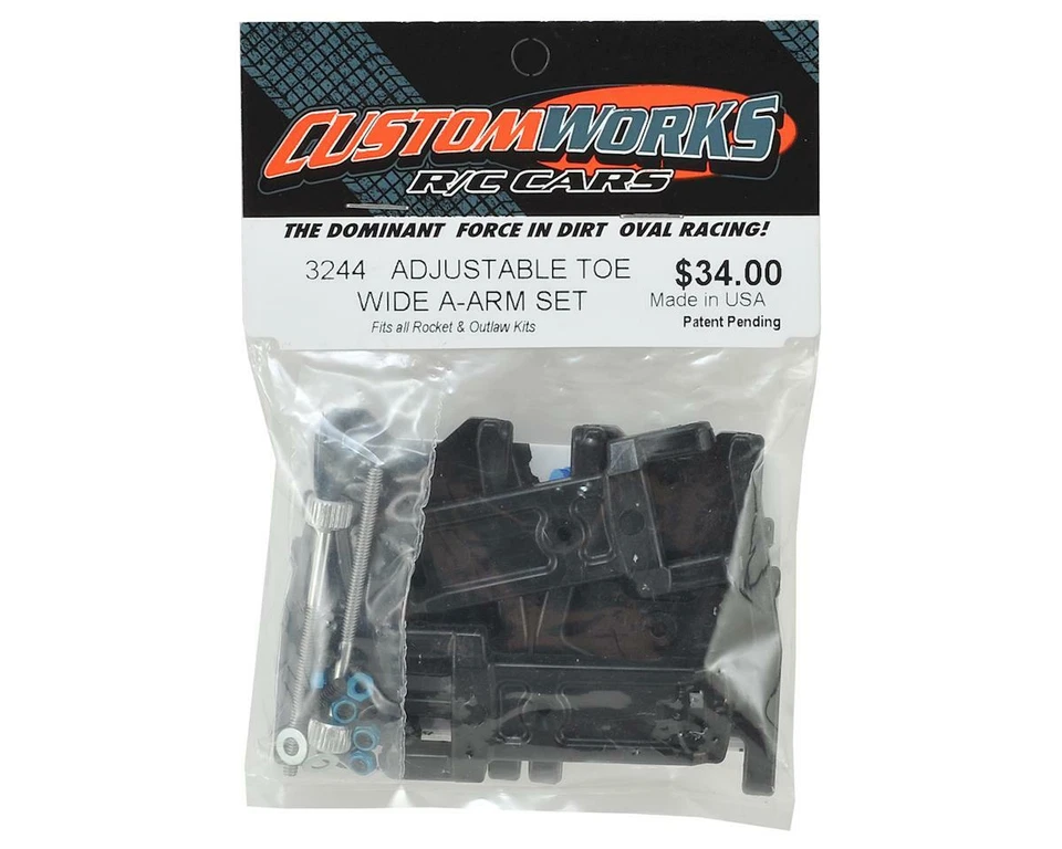 Custom Works Adjustable Toe A-Arm (Wide) [CSW3244] - Image 2 of 2