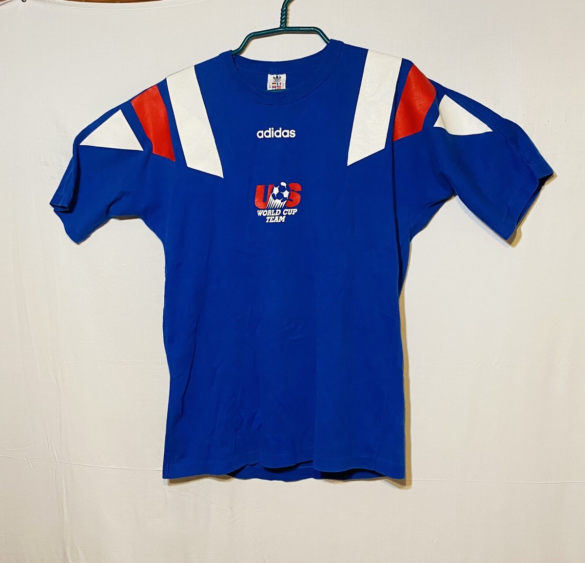 レア 美品 アディダス 90s レンジャーズ ヴィンテージ ユニフォーム M Rare Vtg Adidas USA 90s Soccer Jersey Size Medium | eBay