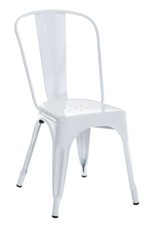 Chaise Benedikt Design Industriel Chaise de Cuisine ou Salle à Manger en Métal