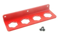 3D Printed Die Holder (4) for Hornady Reloading Die LNL bushings - wall mount