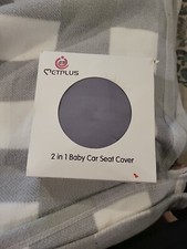 Metplus 2 in 1 Baby Car Seat Cover, Car Seat Canopy