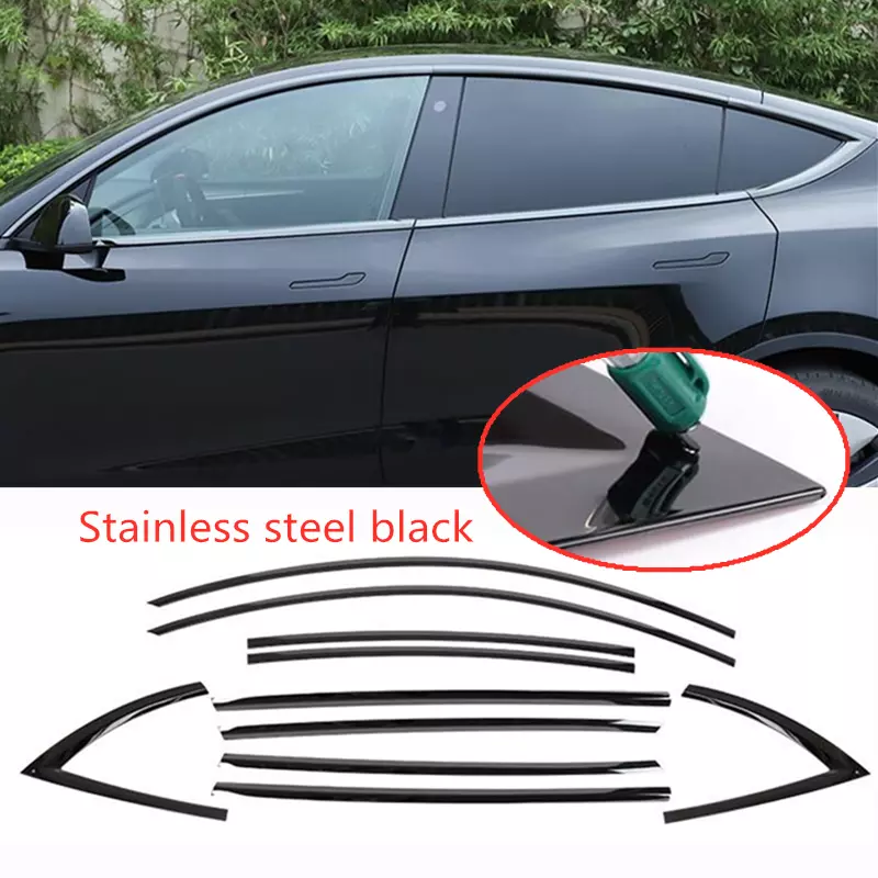 Tesla model y double pane windows deals