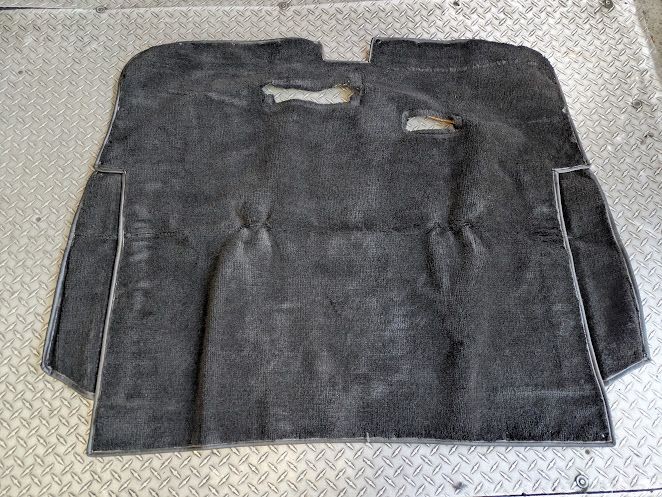 65 to 80 ROLLS ROYCE SILVER SHADOW TRUNK lid black carpet