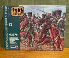 Revell, Napoleonic Wars, French Mounted Guard Chasseurs, 02576, 1:72, NIB