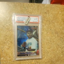 1994 Bowman's Best Base Blue Refractors Garey Ingram #82 Rookie RC PSA 8