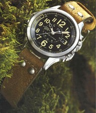 Hamilton Khaki Conservation GMT Watch Used Collectible
