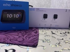 Echo Show 5 mit Blink mini Indoor Doppelpack