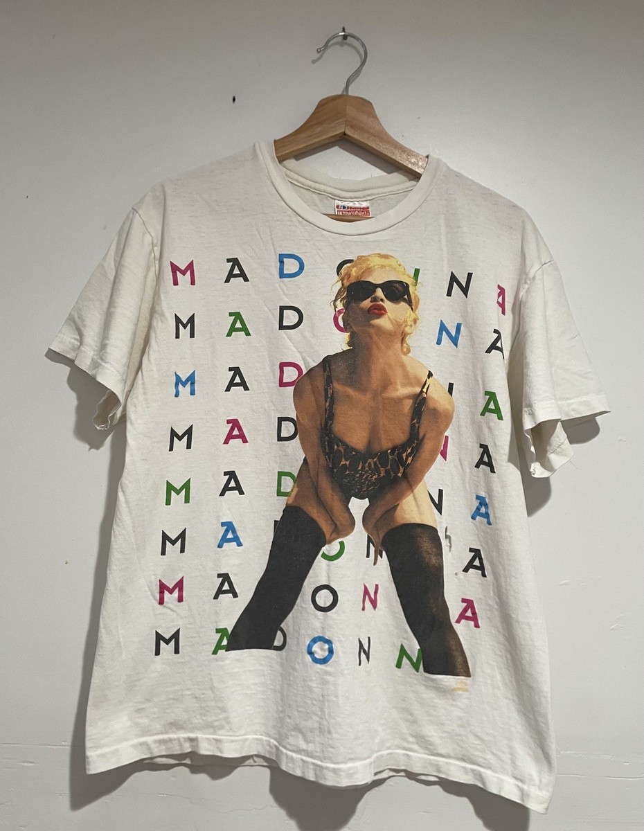 VTG 90s Madonna Erotica Era Large T Shirt Rare | eBay