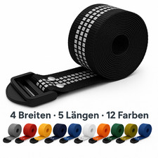 Spanngurt 20/25/30/40 mm &ndash; 1&ndash;5 m &ndash; 12 Farben &ndash; Koffergurt Gurtband