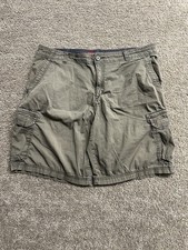 Y2k 2000s Union Bay Baggy Olive Green Cargo Shorts Outdoors Wide Size 40