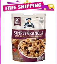 Quaker Simply Granola, 34.5 oz., 2 pk.