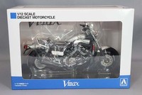 Aoshima Skynet MaßStab 1:12 Druckguss Motorrad Modell Yamaha Vmax Neu...