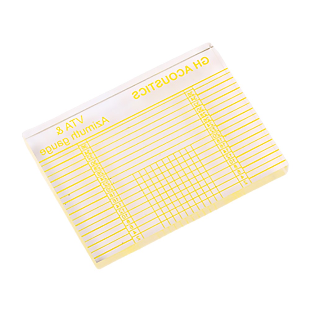 Azimuth Ruler Gauge Tourne Disque Vinyle Tourne-disque Vertical