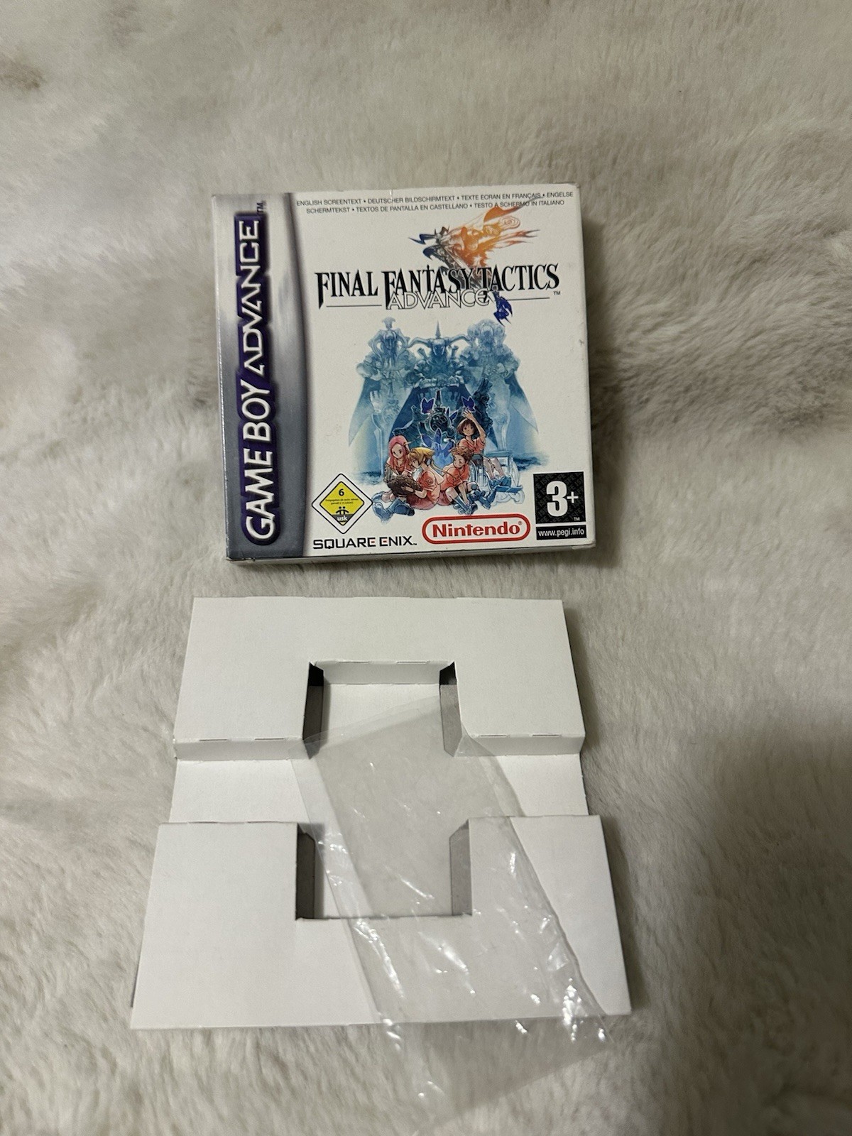 Final Fantasy Tactics  game boy Advance Boîte Vide - B42