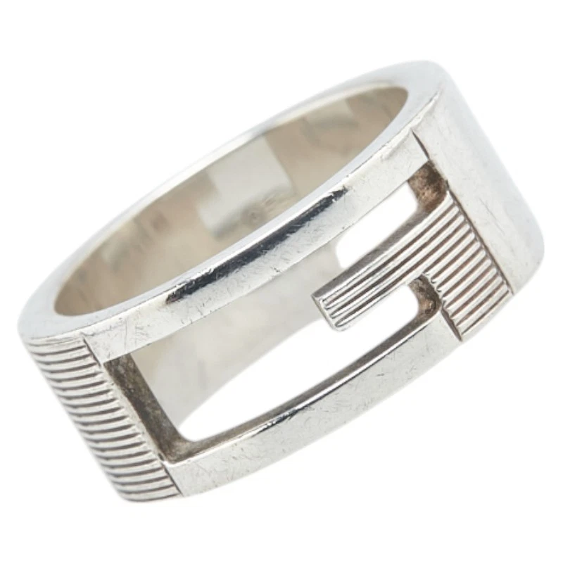 Bague Gucci marque G US5.25 SV925 argent bijou femme état AB