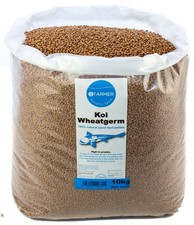 WHEATGERM Koi, Goldfish floating pond feed 4mm pellets (junior size) 10kg 