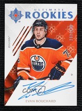 2018 Ultimate Collection Rookies /299 Tier 1 Autographs Evan Bouchard Auto 7a2