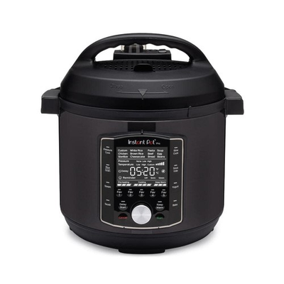 #ad Instant Pot 6 qt. Matte Black Duo Pro Electric Pressure Cooker $114.99