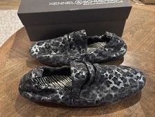 Kennel & Schmenger Shoes Women?s 8M Space Leo Grey Zebra Germany $340
