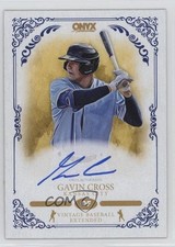 2022 Onyx Vintage Auto Blue Ink Gavin Cross #VAGC Auto 19l7