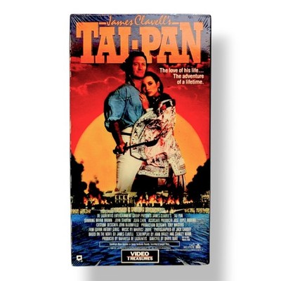 Tai-Pan VHS Sealed 1989 Video Treasures Bryan Brown Joan Chen 1986 Vintage Film