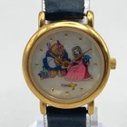 Vintage Timex Beauty and the Beast Watch Disney Women's 90s New Battery SMALL