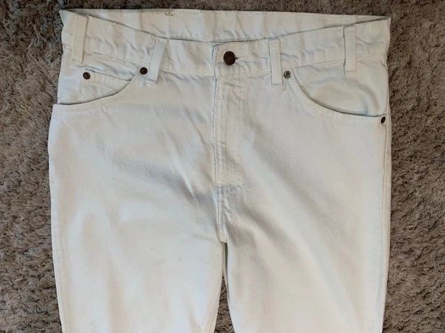 2000s USA製 Levi's 550 オフホワイトデニムパンツ 33×30 Levi's 550